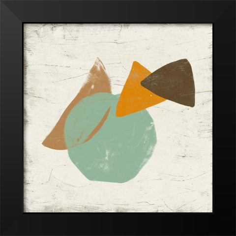 Mobile VIII Black Modern Wood Framed Art Print by Vess, June Erica
