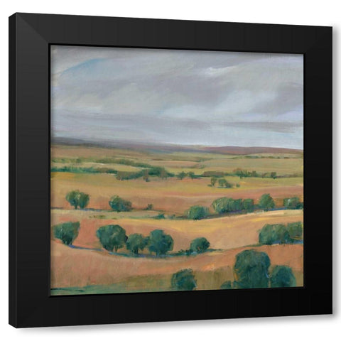 Brooding Storm II Black Modern Wood Framed Art Print with Double Matting by OToole, Tim