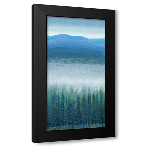 Valley Fog I Black Modern Wood Framed Art Print by OToole, Tim