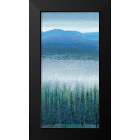 Valley Fog I Black Modern Wood Framed Art Print by OToole, Tim