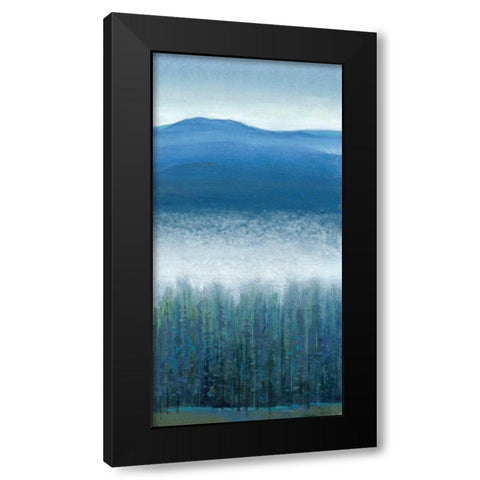 Valley Fog II Black Modern Wood Framed Art Print with Double Matting by OToole, Tim