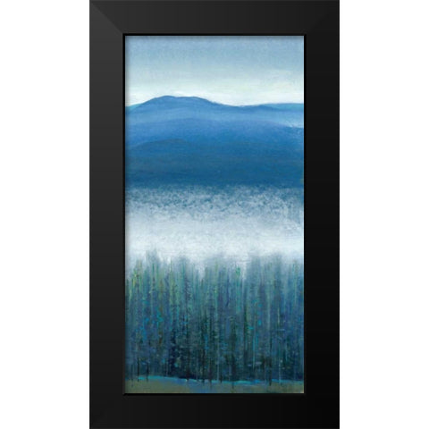 Valley Fog II Black Modern Wood Framed Art Print by OToole, Tim