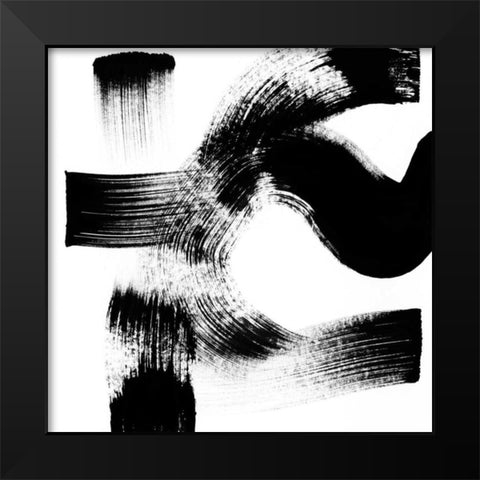 Playtime I Black Modern Wood Framed Art Print by Chandler, Sharon