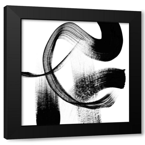 Playtime III Black Modern Wood Framed Art Print by Chandler, Sharon