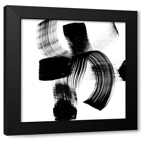 Playtime IV Black Modern Wood Framed Art Print by Chandler, Sharon