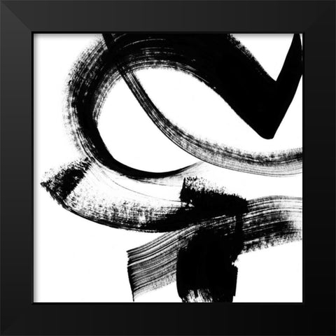 Playtime V Black Modern Wood Framed Art Print by Chandler, Sharon