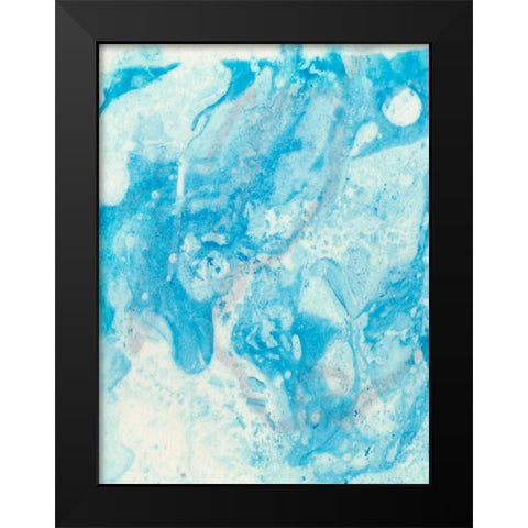 Seeing Blue I Black Modern Wood Framed Art Print by Ludwig, Alicia