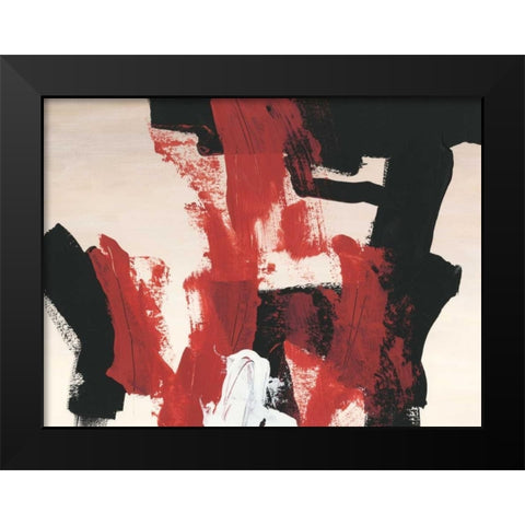 Hessei I Black Modern Wood Framed Art Print by Vess, June Erica