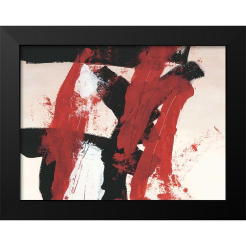 Hessei II Black Modern Wood Framed Art Print by Vess, June Erica