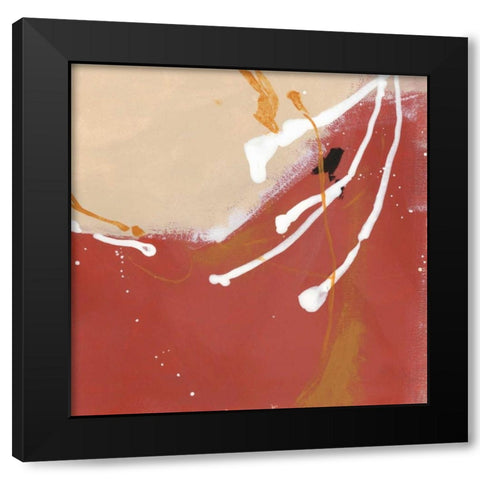 Molecular Dynamics I Black Modern Wood Framed Art Print by Vess, June Erica