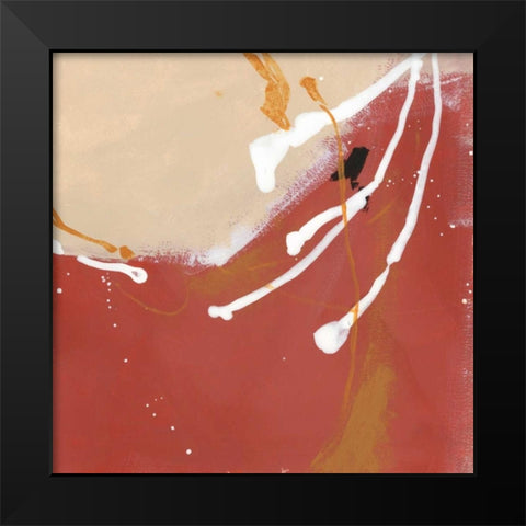 Molecular Dynamics I Black Modern Wood Framed Art Print by Vess, June Erica