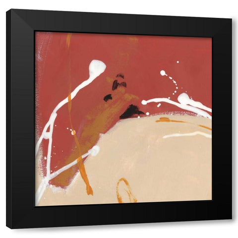 Molecular Dynamics II Black Modern Wood Framed Art Print by Vess, June Erica