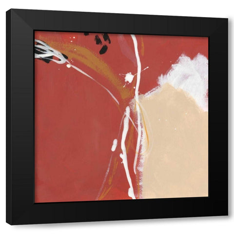 Molecular Dynamics IV Black Modern Wood Framed Art Print with Double Matting by Vess, June Erica