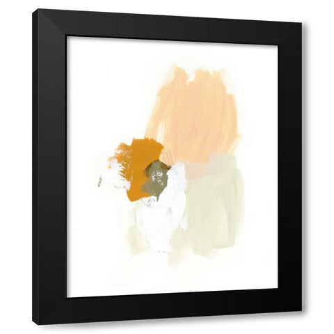 Understate I Black Modern Wood Framed Art Print with Double Matting by Vess, June Erica