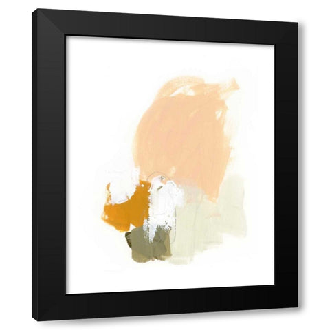 Understate II Black Modern Wood Framed Art Print by Vess, June Erica