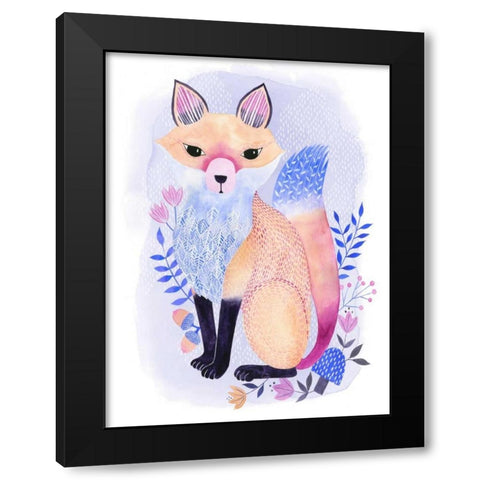 Enchanting Forester I Black Modern Wood Framed Art Print with Double Matting by Popp, Grace