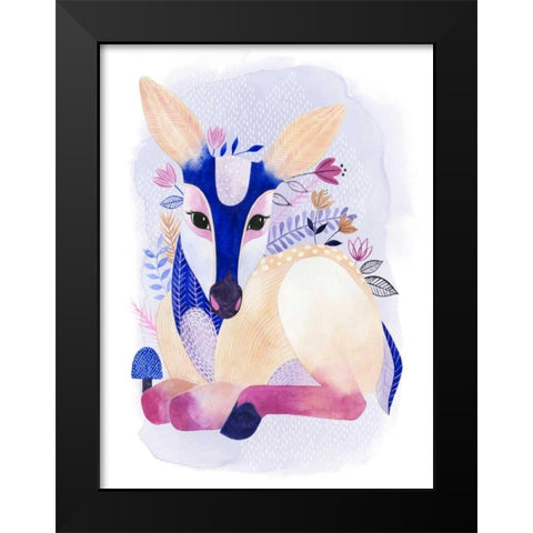 Enchanting Forester IV Black Modern Wood Framed Art Print by Popp, Grace