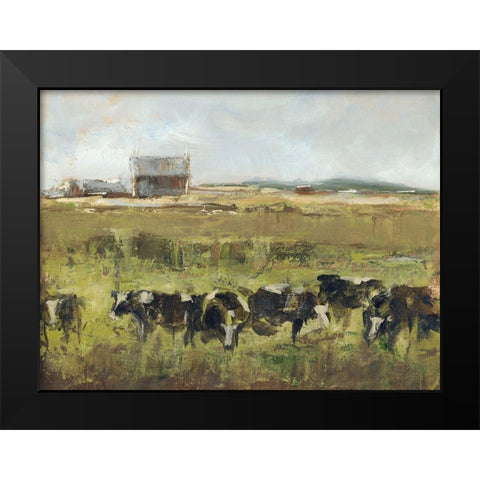 Custom Out to Pasture I Black Modern Wood Framed Art Print by Harper, Ethan
