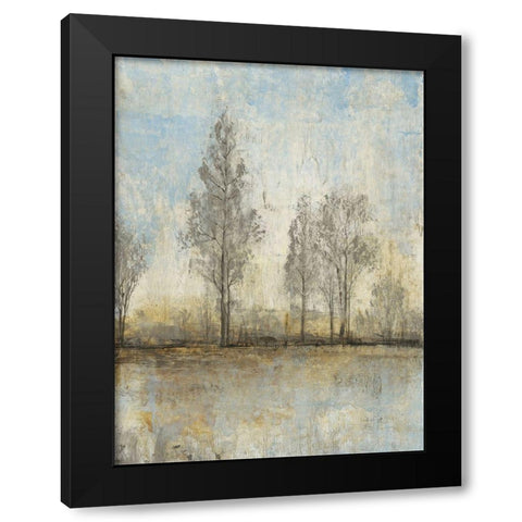 Custom Quiet Nature II Black Modern Wood Framed Art Print by OToole, Tim
