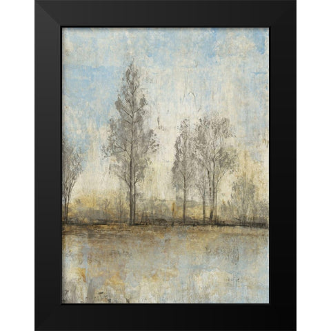 Custom Quiet Nature II Black Modern Wood Framed Art Print by OToole, Tim