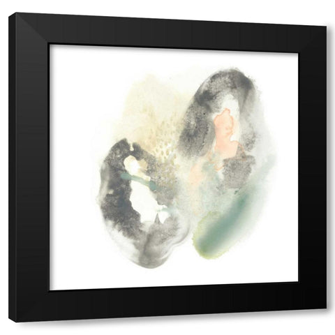 Galaxy III Black Modern Wood Framed Art Print by Vess, June Erica