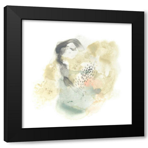 Galaxy IV Black Modern Wood Framed Art Print with Double Matting by Vess, June Erica