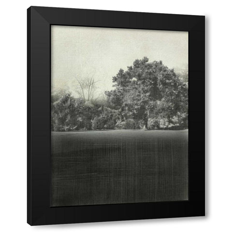 Morning View II Black Modern Wood Framed Art Print with Double Matting by Zarris, Chariklia