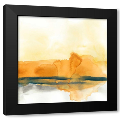 Mesa Skyline I Black Modern Wood Framed Art Print by Vess, June Erica