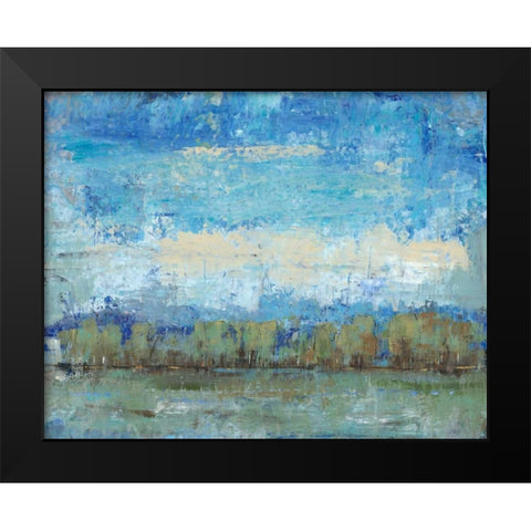 Forest Edge I Black Modern Wood Framed Art Print by OToole, Tim