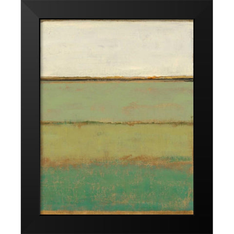 Verdant Field I Black Modern Wood Framed Art Print by OToole, Tim