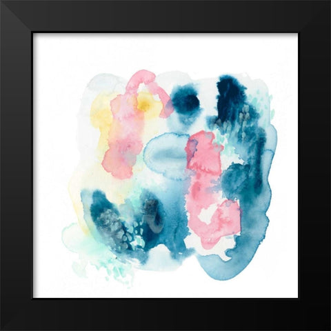 Intrigue III Black Modern Wood Framed Art Print by Vess, June Erica