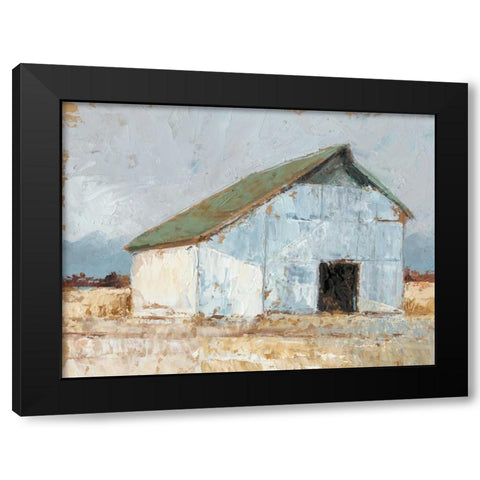Whitewashed Barn I Black Modern Wood Framed Art Print by Harper, Ethan