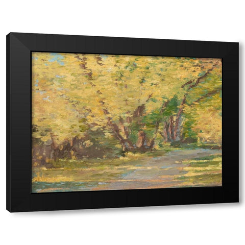 Fall Path I Black Modern Wood Framed Art Print by Harper, Ethan