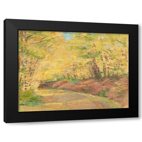Fall Path II Black Modern Wood Framed Art Print by Harper, Ethan