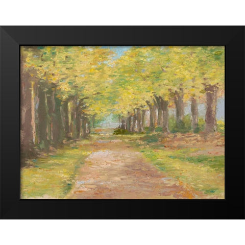 Fall Path III Black Modern Wood Framed Art Print by Harper, Ethan