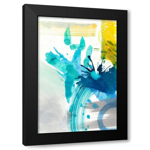 Take Off I Black Modern Wood Framed Art Print with Double Matting by Fuchs, Jodi