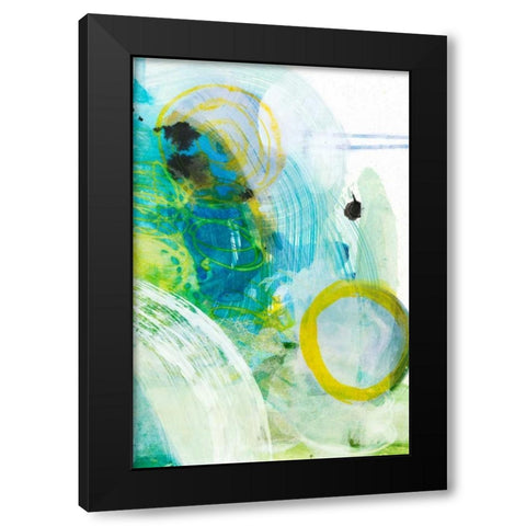 Take Off II Black Modern Wood Framed Art Print by Fuchs, Jodi