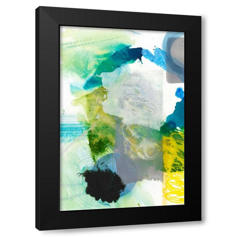 Take Off III Black Modern Wood Framed Art Print by Fuchs, Jodi