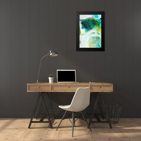 Take Off IV Black Modern Wood Framed Art Print by Fuchs, Jodi