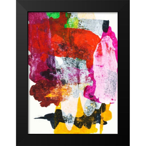 Hana II Black Modern Wood Framed Art Print by Fuchs, Jodi