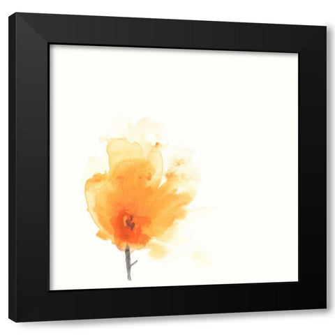 Expressive Blooms X Black Modern Wood Framed Art Print with Double Matting by Vess, June Erica