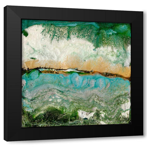 Tigris  Black Modern Wood Framed Art Print with Double Matting by Ludwig, Alicia