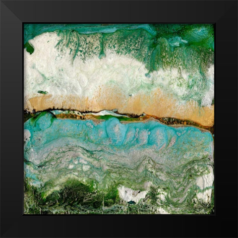 Tigris  Black Modern Wood Framed Art Print by Ludwig, Alicia