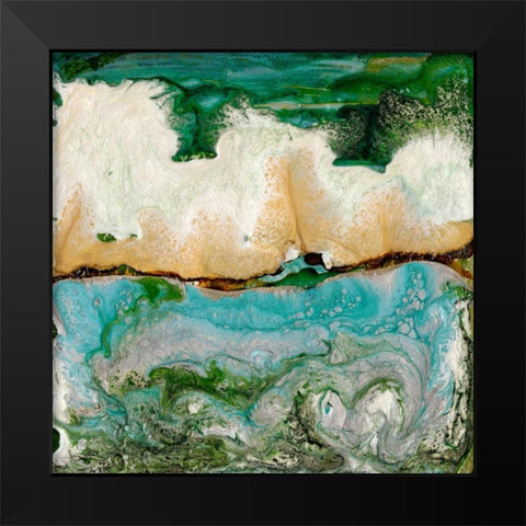 Euphrates Black Modern Wood Framed Art Print by Ludwig, Alicia