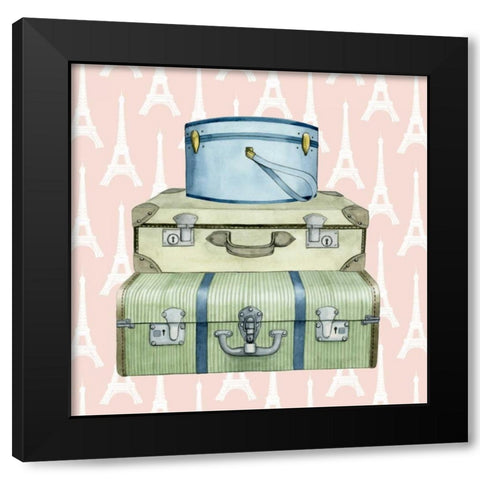 Travel Dream I Black Modern Wood Framed Art Print with Double Matting by Popp, Grace