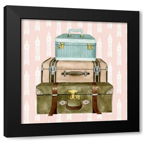 Travel Dream II Black Modern Wood Framed Art Print with Double Matting by Popp, Grace