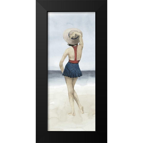Beach Beauty II Black Modern Wood Framed Art Print by Popp, Grace
