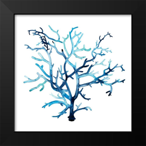 Fan de la Mer VI Black Modern Wood Framed Art Print by Popp, Grace