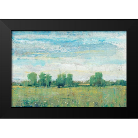 Splendor in Spring I Black Modern Wood Framed Art Print by OToole, Tim