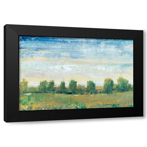 Splendor in Spring II Black Modern Wood Framed Art Print by OToole, Tim